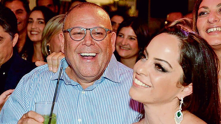 "לא ניהלתי איתה קשר יומיומי, אני מאוד מכבד אותה". בר־דוד עם אשתו הילה קניסטר yk14587305