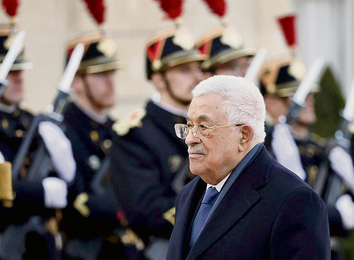 אבו־מאזן. על פי ההיסטוריה של הסכסוך, סביר שגם הפעם יצליחו הפלסטינים לחבל בתהליך | צילום: רויטרס, Benoit Tessier yk14587306