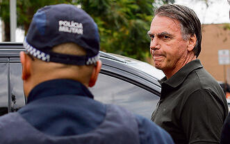 “ארגון פשע“. בולסונארו | צילום: SERGIO LIMA, אי־אף־פי yk14588639