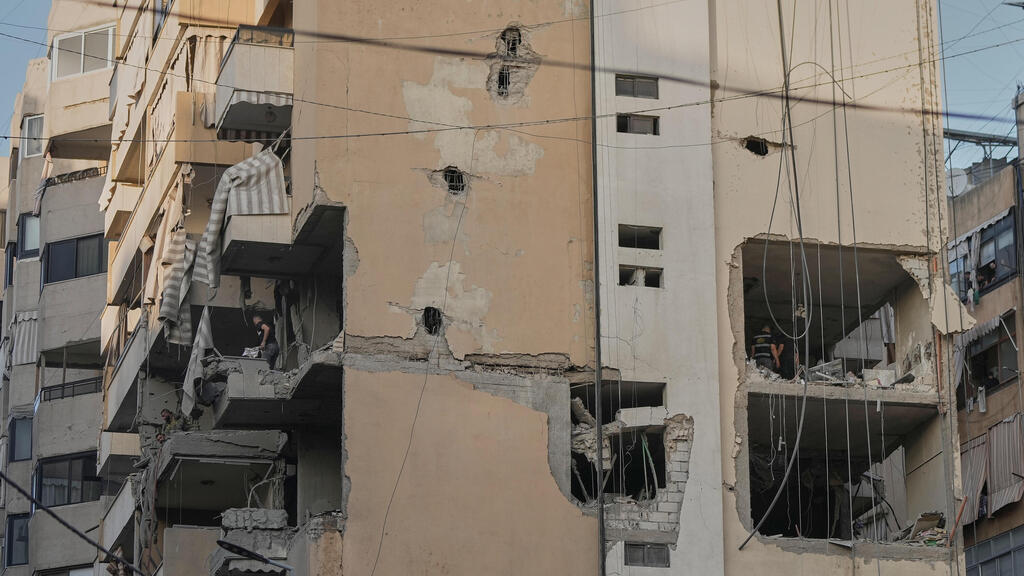 צילום: AP Photo/Bilal Hussein תקיפה בדאחייה