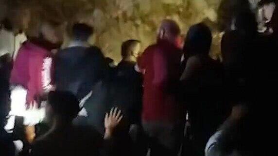 Syrians storm cave for gold, find Roman tomb