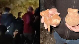 ממצאים מהתקופה הרומית, וההסתערות על המקום