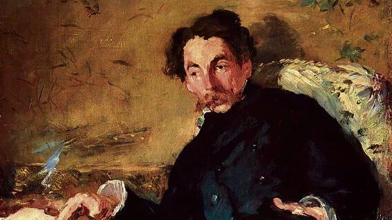 סטפן מלארמה בציורו של אדואר מאנה, 1876 yk14589422