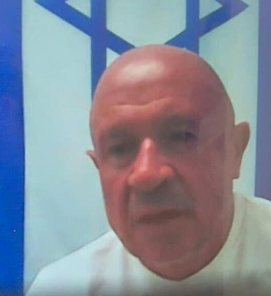 הנאשם ברצח אלכסנדר זבאילוב (צילום: גיא אסיף) הנאשם ברצח אלכסנדר זבאילוב