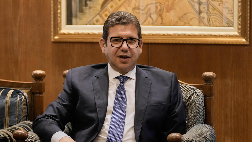 Egyptian intelligence chief Hassan Rashad (Photo: Hassan Ammar/ AP) חסן רשאד