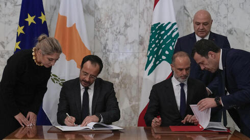 לבנון וקפריסין חתמו על הסכם גבול ימי – וישתפו פעולה בחיפוש גז טבעי