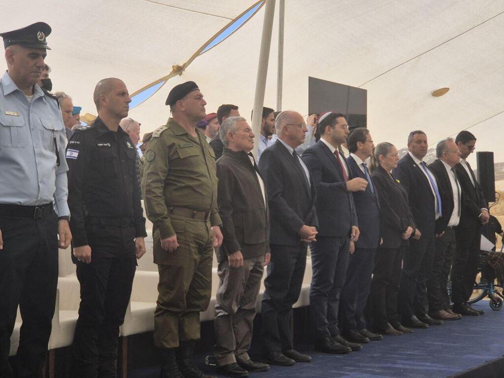 טקס האזכרה הממלכתי לדוד בן גוריון (צילום: אילנה קוריאל) טקס האזכרה הממלכתי לדוד בן גוריון