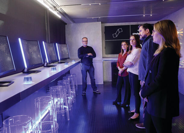 הכניסה רק בליווי צמוד. מתוך הביקור של כתב "ידיעות אחרונות" ביחידת הפשעים הדיגיטליים (DCU ) של מיקרוסופט ברדמונד | צילומים: יח"צ מיקרוסופט yk14592717