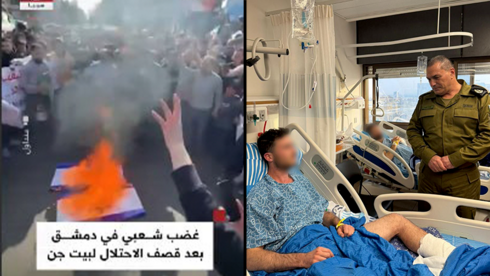 הרמטכ”ל נפגש עם פצועים מהקרב בסוריה; העדויות מהלחימה – וההפגנות נגד ישראל