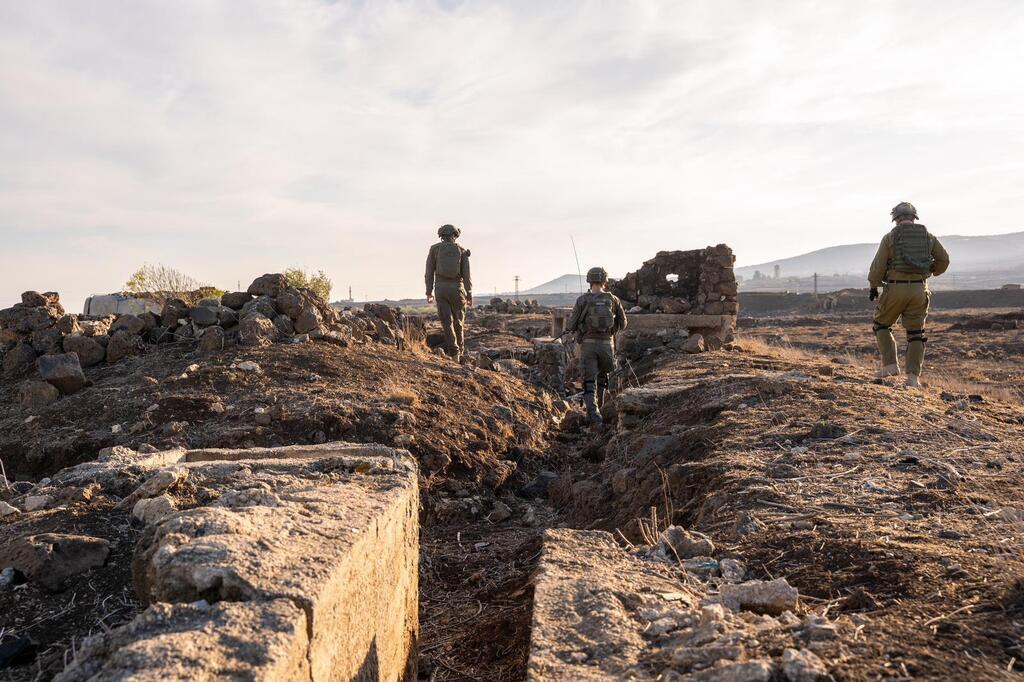 פעילות צה"ל. חזרה למלחמה עלולה לעכב את התהליך (צילום: דובר צה"ל) פעילות כוחות חטיבת ׳חוד החנית׳ (55) בדרום סוריה