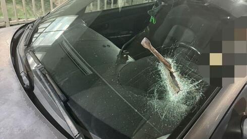 Metal rod smashes into Israeli car in West Bank