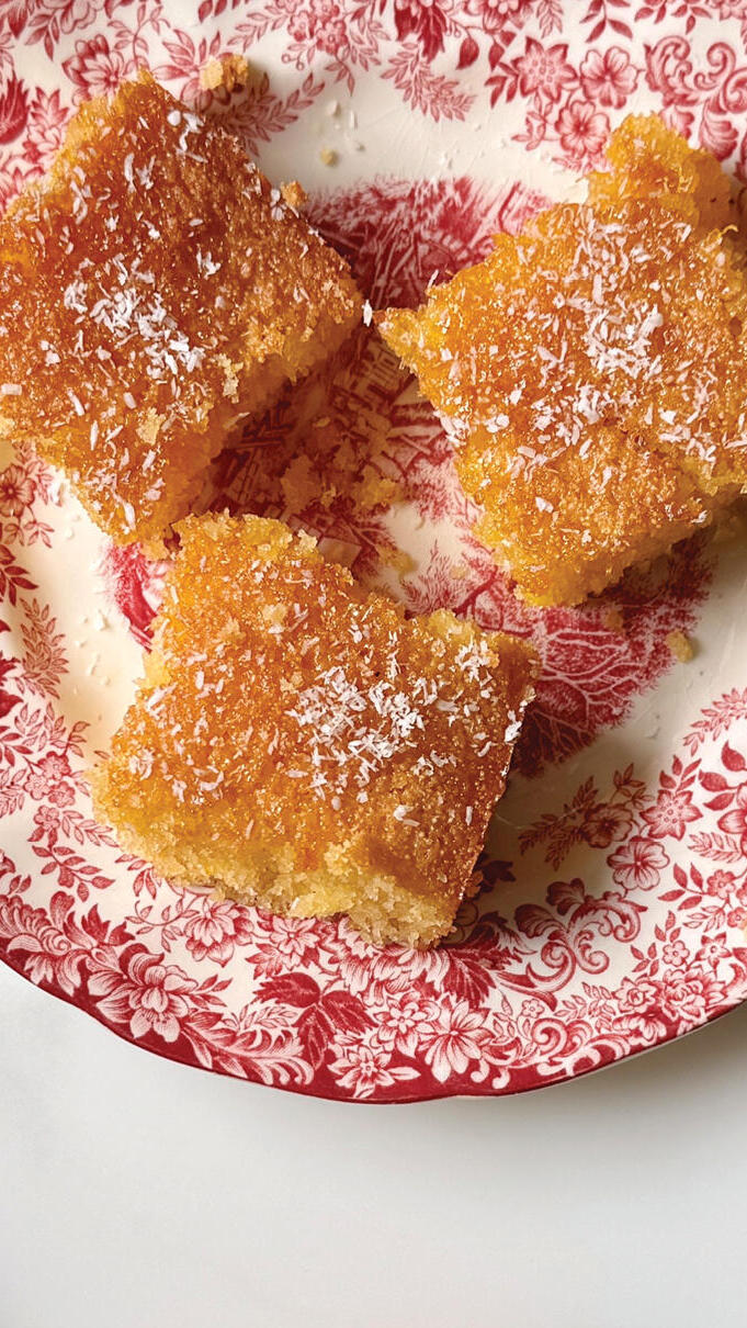 עוגת סולת ותפוזים (צילום: אריאל בן חמו) עוגת סולת ותפוזים