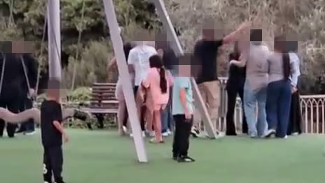 משפחה מג'סר מפוריידיס טוענת שהותקפה בגן ציבורי על רקע גזעני