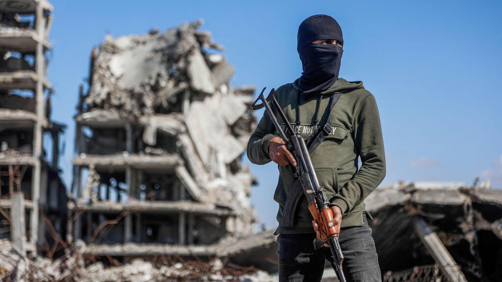 "חמאס עדיין עומד" (צילום: Omar AL-QATTAA / AFP) חיפושים בג'באליה
