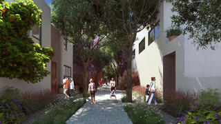 שכונת הרקפות בבאר תכנון נעמה מליס אדריכלות ובינוי ערים