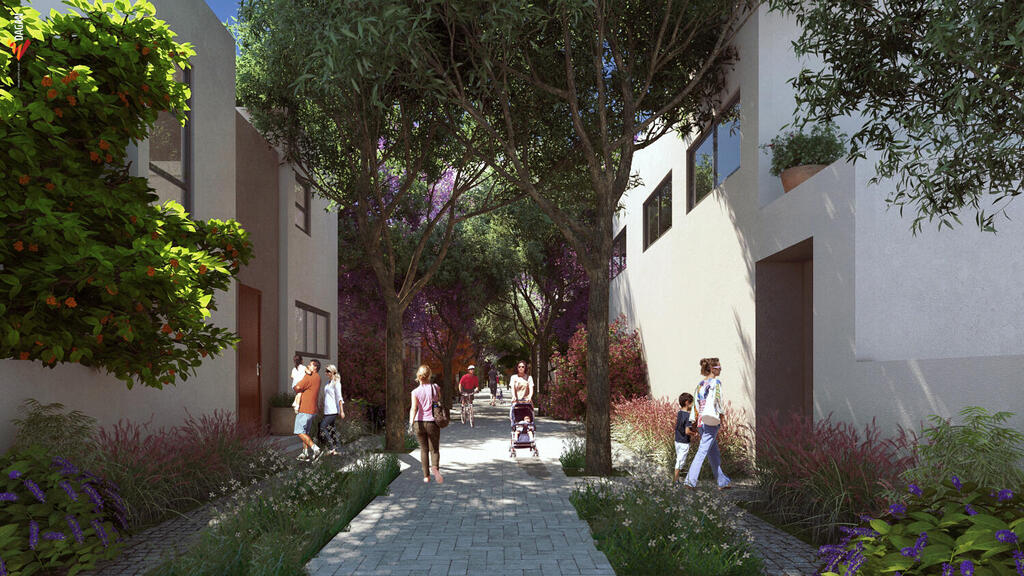 שכונת הרקפות בבאר תכנון נעמה מליס אדריכלות ובינוי ערים