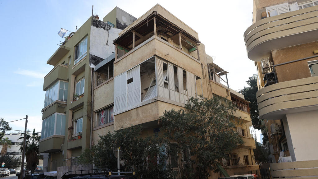 הבניין שעליו השתלטו החשודים (צילום: יריב כץ) הבניין עליו השתלטו החשודים