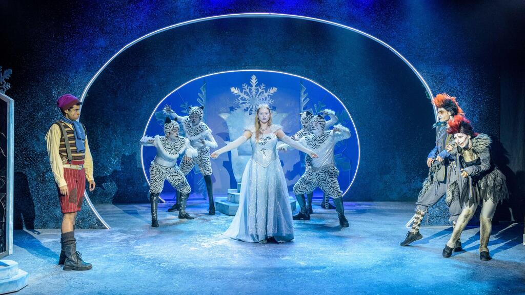 "מלכת השלג" של בית צבי (צילום: שמחה ברבירו) "מלכת השלג" של בית צבי