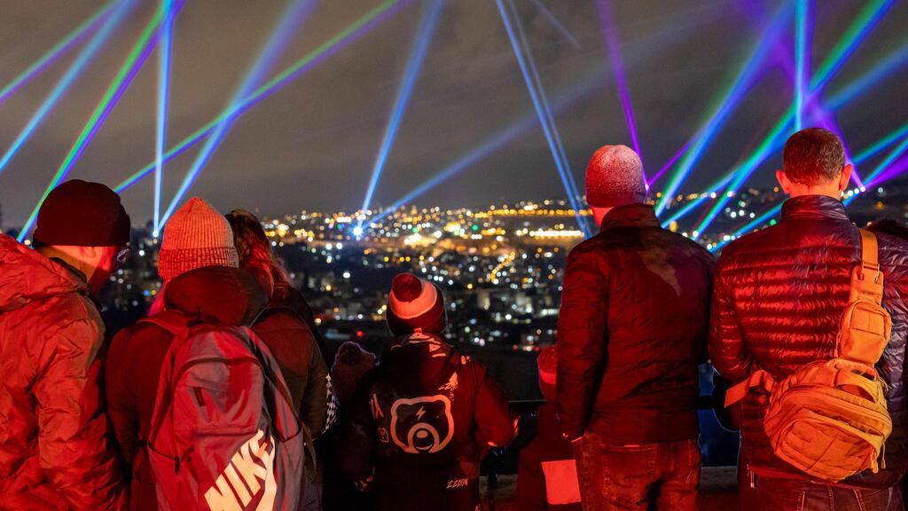 חנוכה בירושלים (צילום: דור פזואל) חנוכה בירושלים