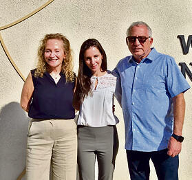 סטיב וסוזן לקס והבת איילת | צילום: יח"צ