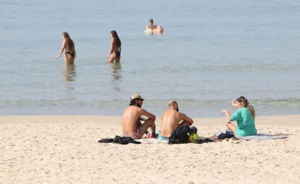 צילום: מוטי קמחי חוף פרישמן בתל אביב