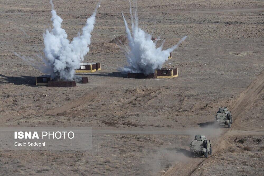 מתוך תרגיל "לוחמה בטרור" שערכה איראן מוקדם יותר החודש תרגיל צבאי נגד טרור באיראן