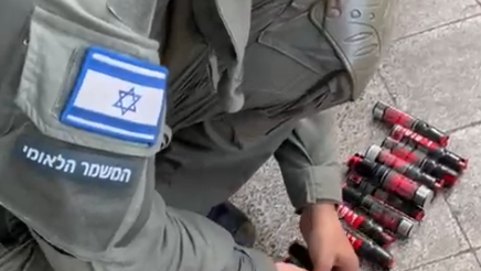 פשיטת המשטרה במתחם אוהדי הפועל ת"א