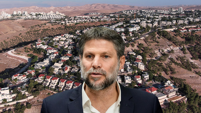 צילום: רויטרס , שלו שלום התנחלויות יו"ש מקרון סמוטריץ' כ"ץ