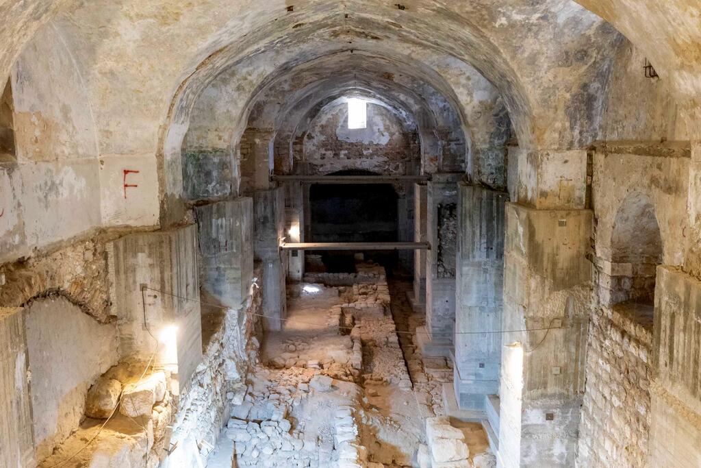 Excavation of the Israel Antiquities Authority in the Kishle (Photo: Dor Pazuelo/Tower of David Jerusalem Museum) חפירת רשות העתיקות בקישלה