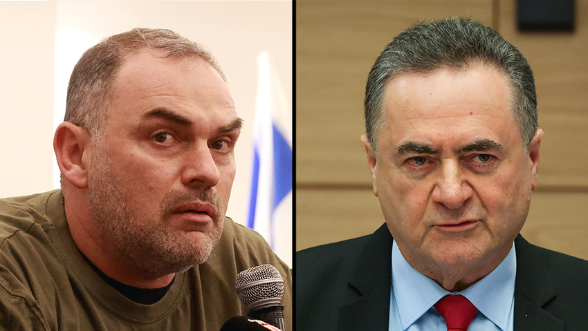 ישראל כ"ץ גרמן גילטמן (צילום: דוברות הכנסת - נועם מושקוביץ, שאול גולן) ישראל כ"ץ גרמן גילטמן