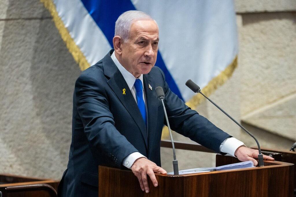 צילום: שלו שלום בנימין נתניהו בדיון 40 חתימות במליאת הכנסת