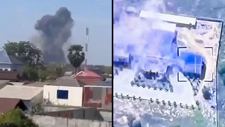 הפצצה לכאורה ב קמבודיה על ידי חיל האוויר של תאילנד