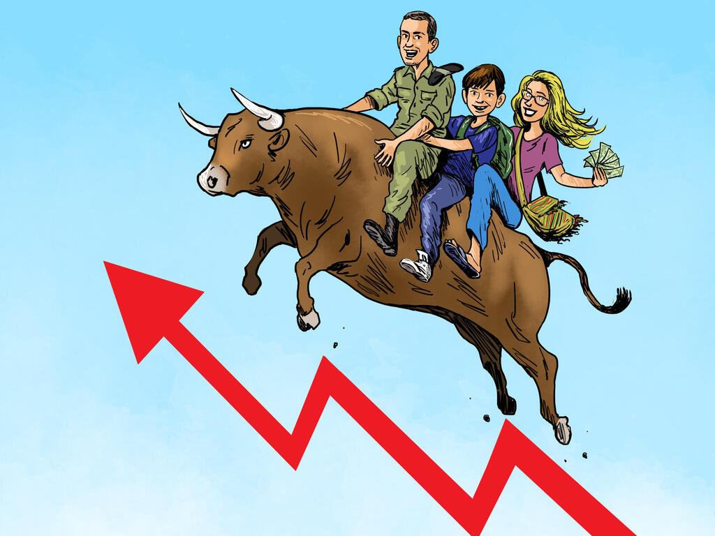 השקעות בבורסה (איור: גיא מורד) השקעות בבורסה