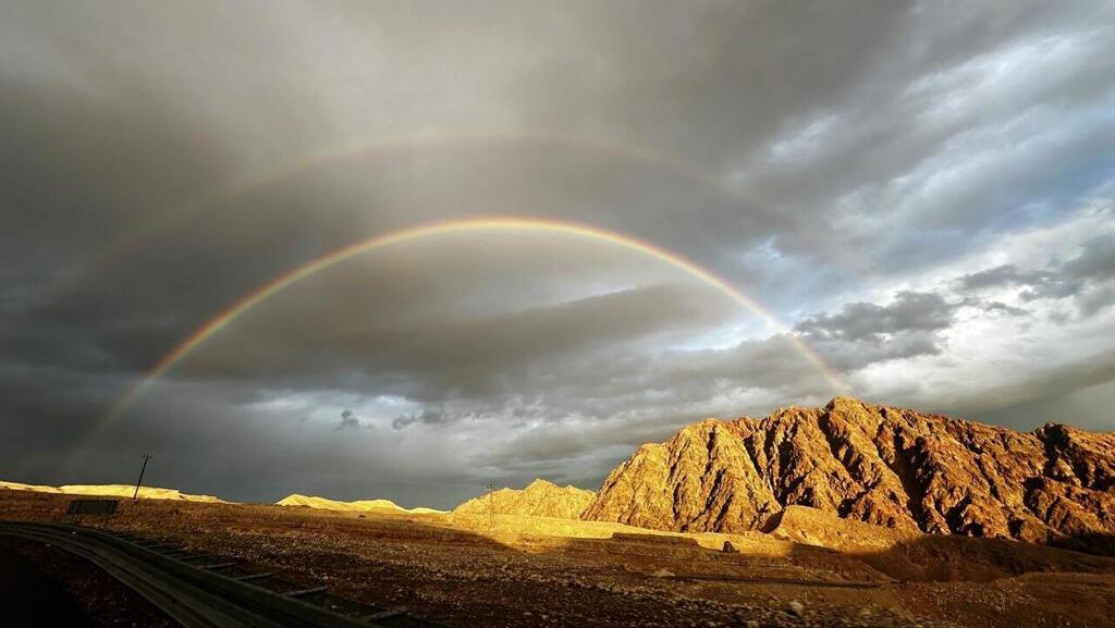 Eilat (Photo: Kfir Dadon) אילת לאחר הגשם
