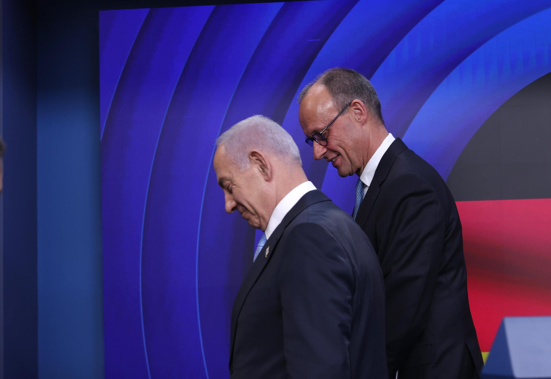 ראש הממשלה בנימין נתניהו עם קנצלר גרמניה פרידריך מרץ  