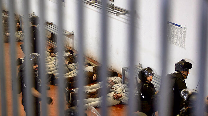 מחבלים בבית כלא ישראלי. גורם מרתיע במקום קייטנה | צילום: עמית שאבי מחבלים בבית כלא ישראלי. גורם מרתיע במקום קייטנה | צילום: עמית שאבי