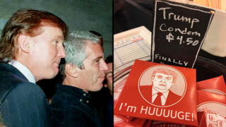 דונלד טראמפ באחוזה של ג