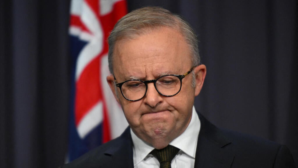 Australian Prime Minister Anthony Albanese: 'antisemitism has existed for a long time' (Photo: AAP/Lukas Coch/via Reuters) ראש ממשלת אוסטרליה אנתוני אלבניזי
