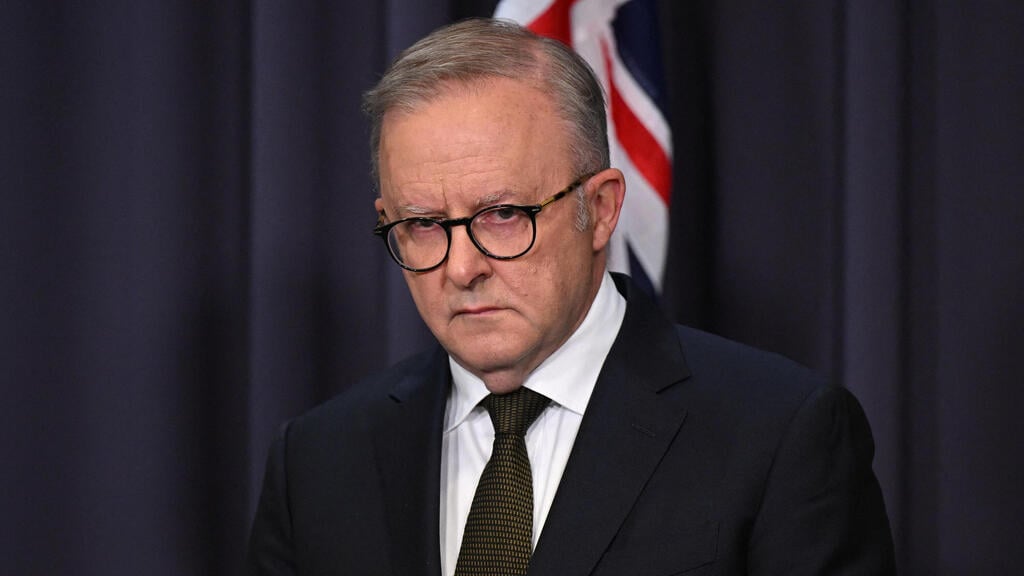 Australian Prime Minister Anthony Albanese (Photo: AAP/Lukas Coch/via REUTERS) ראש ממשלת אוסטרליה אנתוני אלבניזי