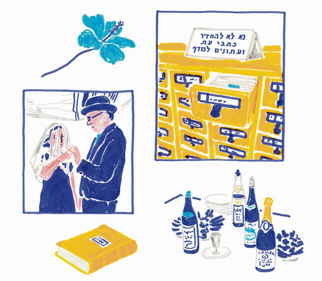 איור: שקד בשן