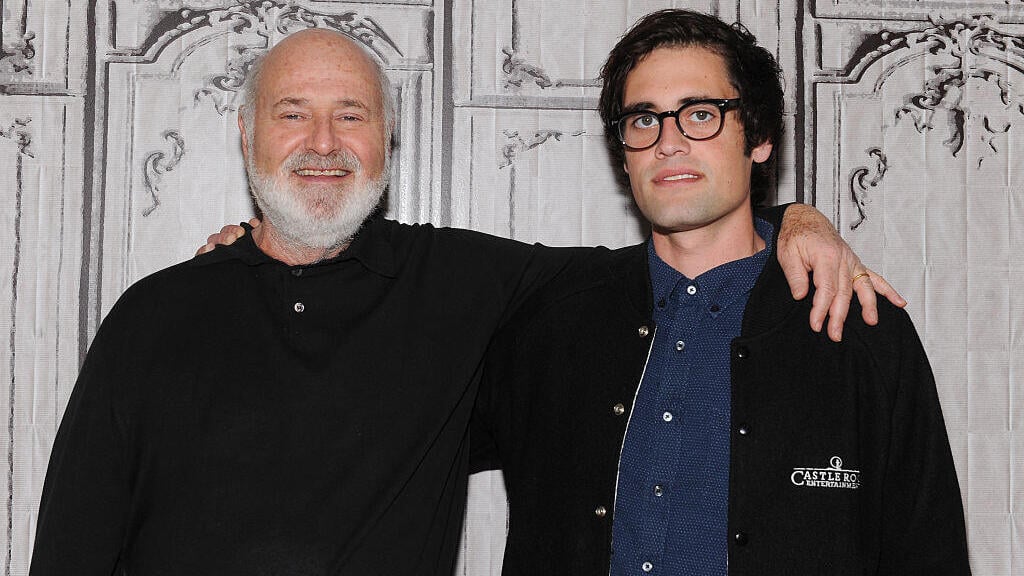 Rob Reiner with his son, Nick (Photo: Rommel Demano/Getty Images) רוב ריינר ניק ריינר