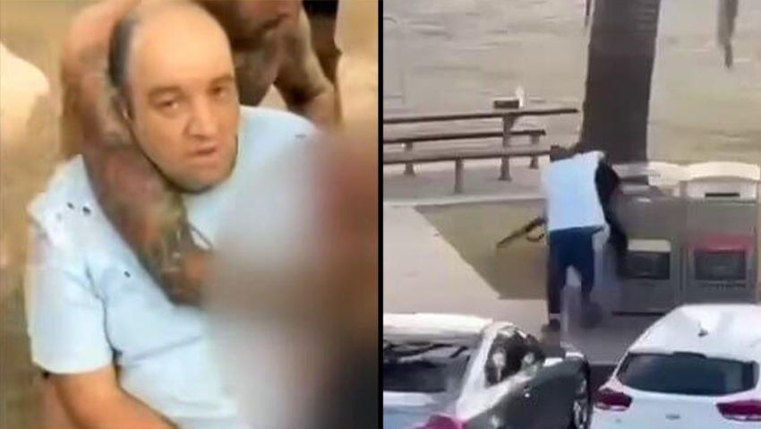 נאבק במחבל והפך לגיבור של אוסטרליה (צילום: לפי סעיף 27א' לזכויות יוצרים, 7NEWS) אחמד אל אחמד פצוע נטרל מחבל מחבלים נטרול