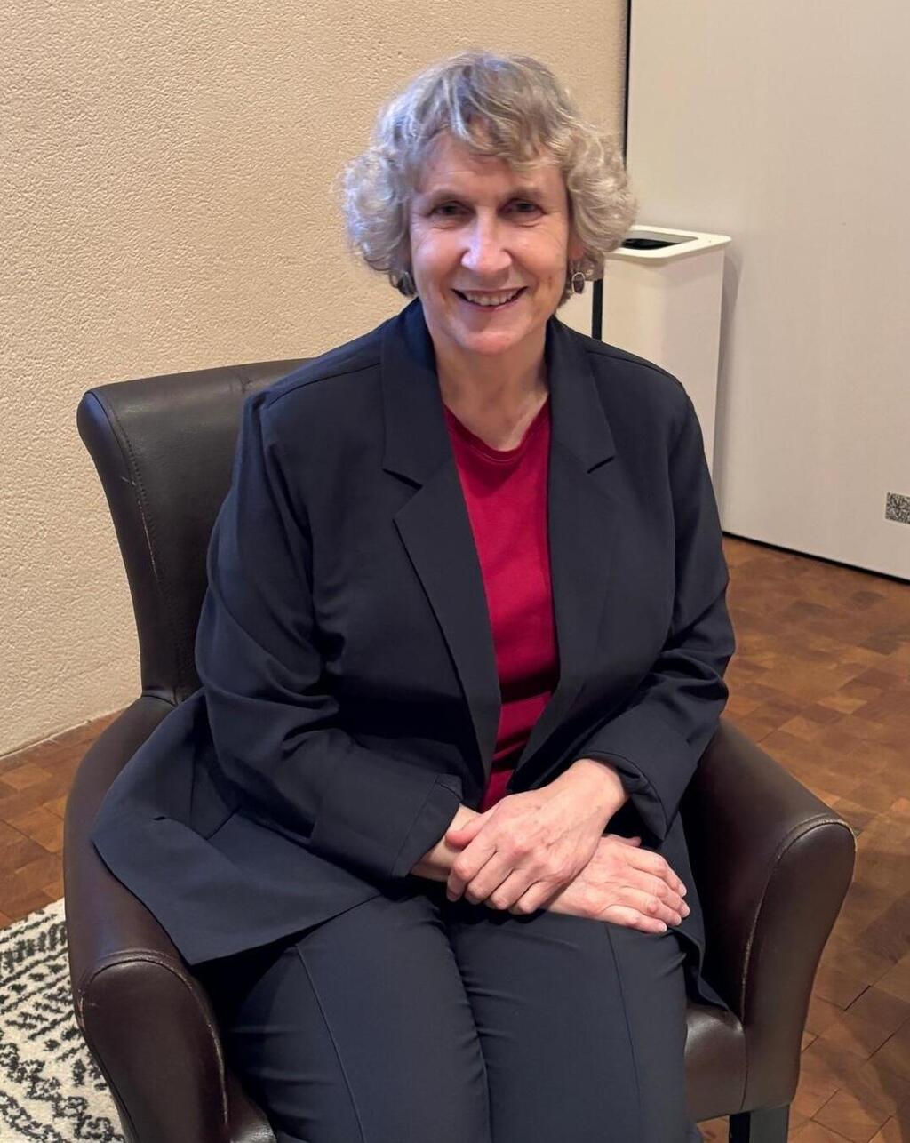 US Special Envoy for Holocaust Issues Ellen Germain, in Jerusalem, Dec. 14, 2025 (Photo: Maayan Hoffman/The Media Line) US Special Envoy for Holocaust Issues Ellen Germain, in Jerusalem, Dec. 14, 2025