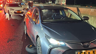 זירת התאונה הקטלנית בכביש 2 שבה נהרג צעיר בן 21 זירת התאונה הקטלנית בכביש 2 שבה נהרג צעיר בן 21