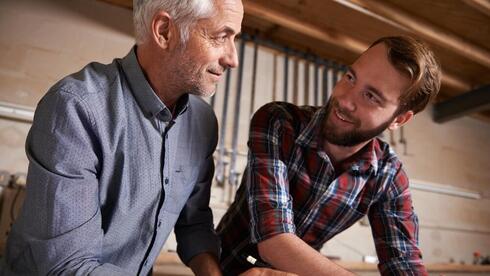 working with your father in the family business