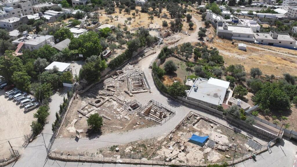Archeological site in Hebron (Photo: Civil Administration) אתר ארכאולוגי בחברון