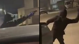 תיעוד: חמושים יורים לעבר בית בטמרה