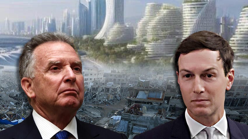Steve Witkoff, Jared Kushner (Photo: REUTERS/Dawoud Abu Alkas, REUTERS/Evelyn Hockstein, AP Photo/Terry Renna) ג'ארד קושנר סטיב וויטקוף