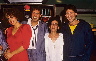 חיטמן (מימין), זהר, בשן ואביטל, 1985
