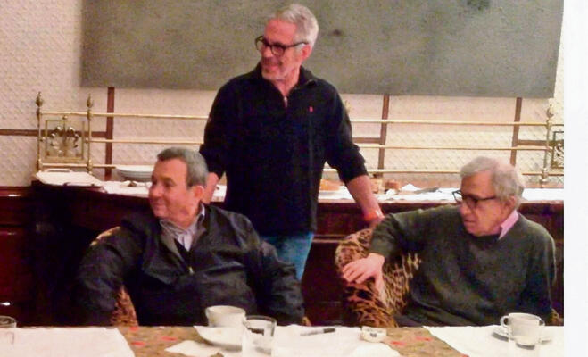 בלי מידע חדש. אפשטיין עם וודי אלן ואהוד ברק